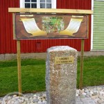 Västmanlandin pataljoonan ruoka- ja lepotauon paikalle pystytetty muistomerkki, Vöyri